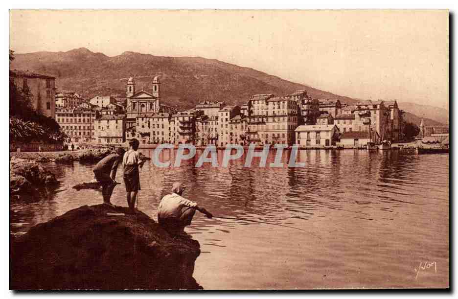 Bastia — Pêcheurs en eau claire — Les Éditions d'Art YVC, Paris