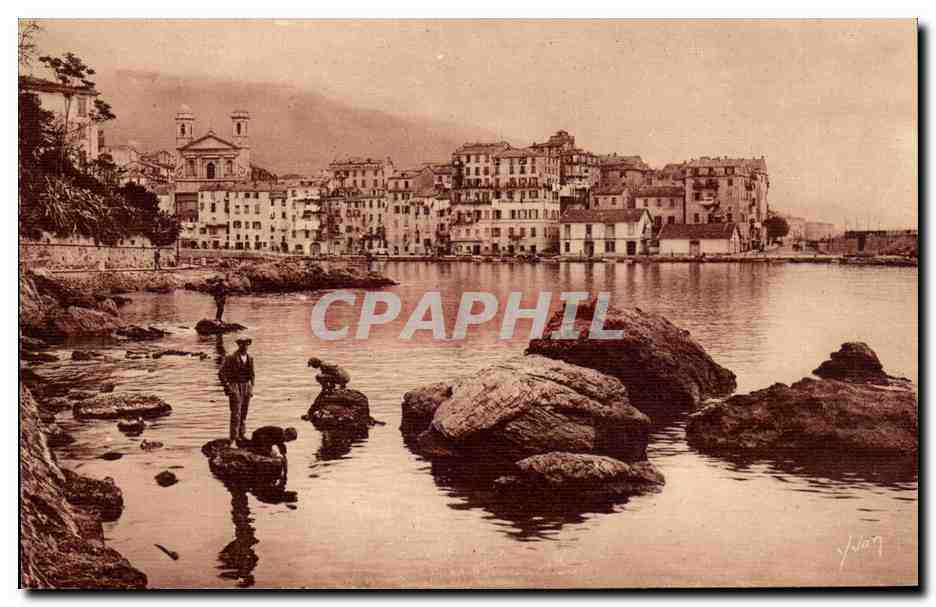 Corse - Haute Corse - Corsica - Bastia - Ile de Beaute - Un Coin du Vieux Port - Yvon - CPA 