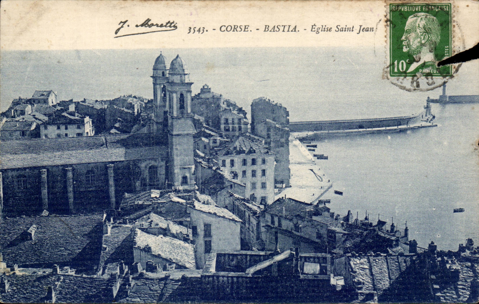 Corse - Haute Corse - Corsica - Bastia - Eglise Saint Jean - CPA
