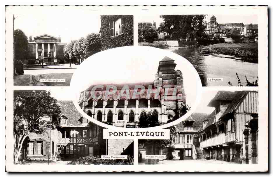 Pont L'Eveche - Souvenir - La Normandie - CPA 