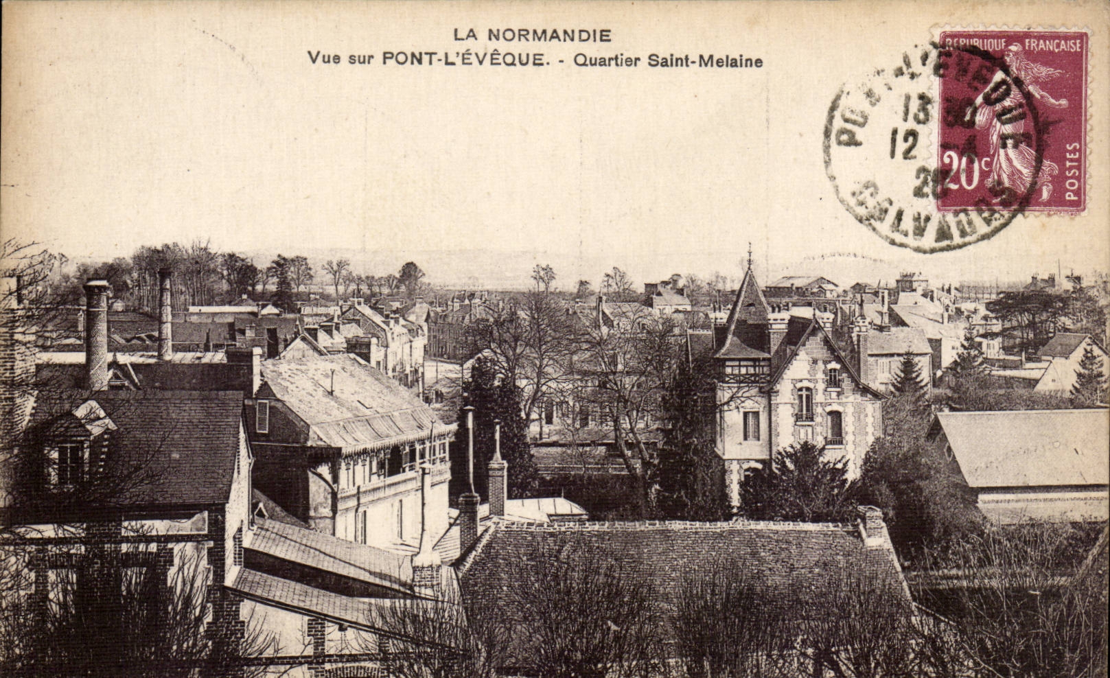 Pont l'Eveche - Quartier Saint Melanie - La Normandie - CPA 