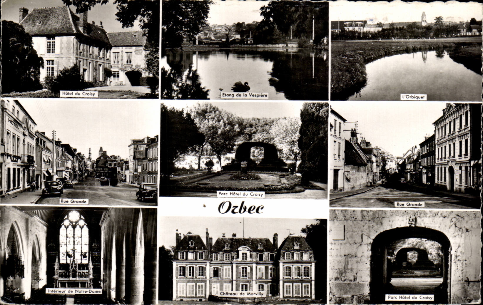 Orbec en Auge - Souvenir - La Normandie - CPA 