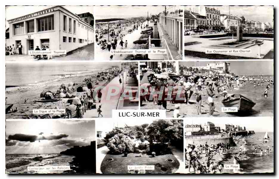 CPSM Luc sur Mer 