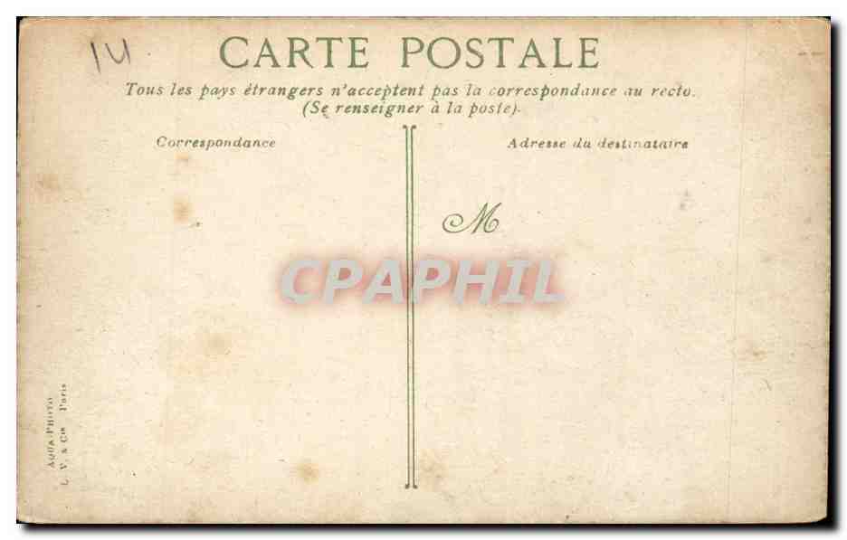 CPA Luc sur Mer L'heure du bain — Rückseite
