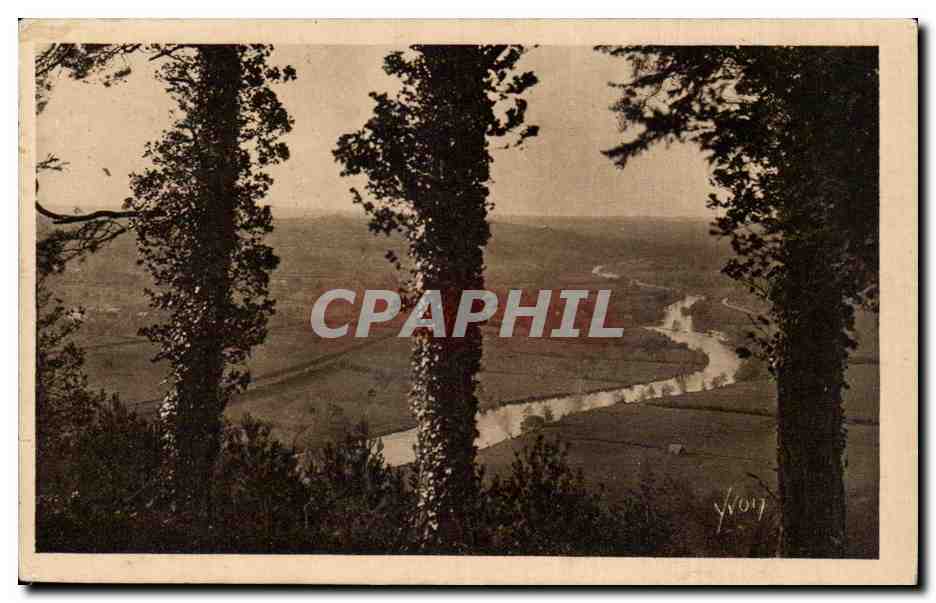 CPA Vallee de l'orne vue de la chapelle de Bonne Nouvelle a Caumont pres de Thury Harcourt