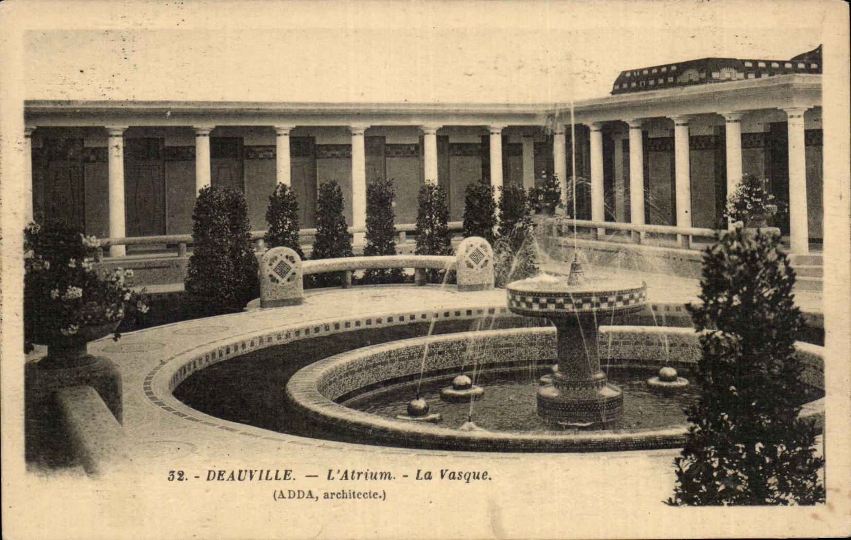 Deauville — The Atrium — The Vasque — ADDA, architect.
