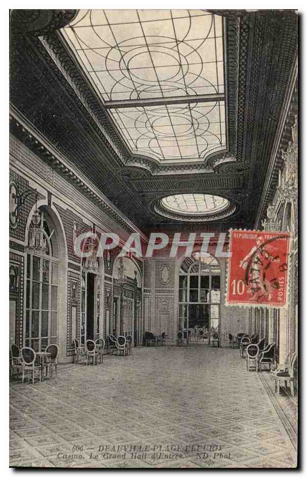 Deauville - Der Große Eingangshalle - Casino - ND Phot.