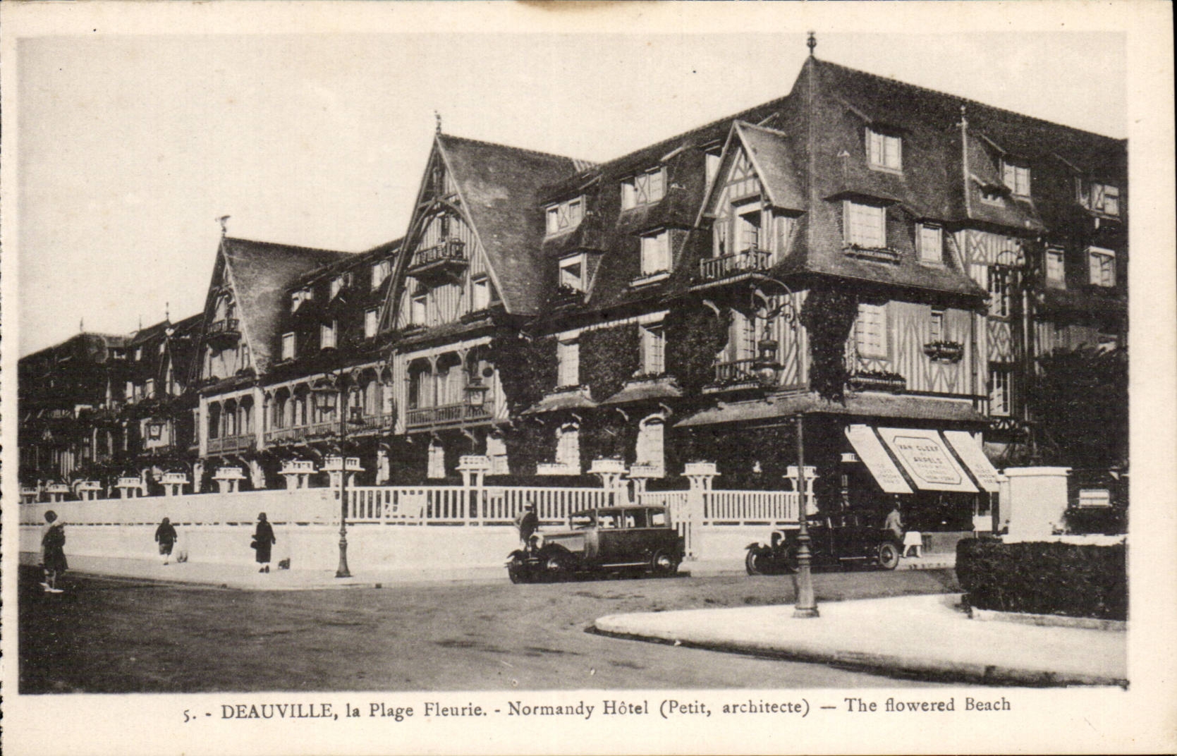 Deauville, the Flowering Beach - Normandy Hotel (Petit, architect)