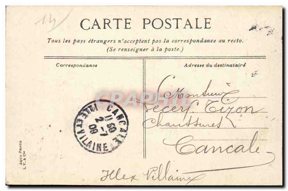 Deauville - Beach Promenade — publisher AOP PHOTO, no. 2 — Back