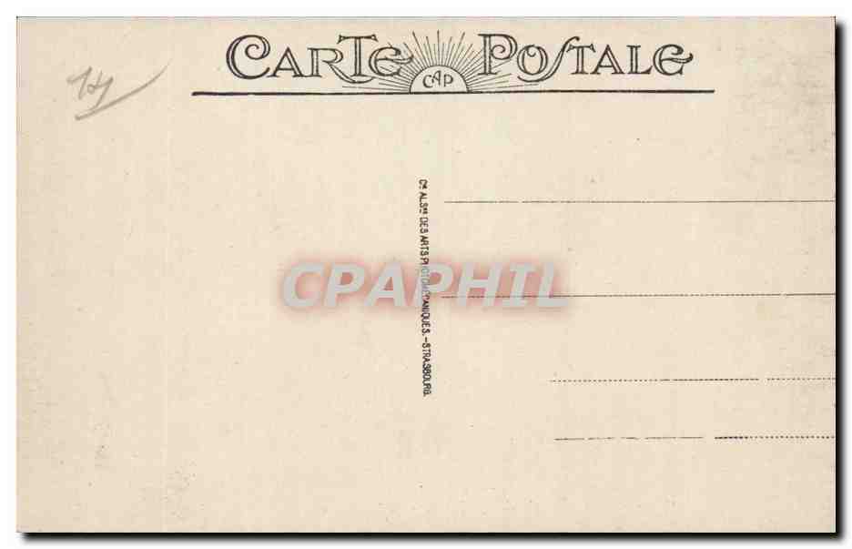 Deauville - The Flowering Beach - La Potinière — publisher La Potinière, no. 174 — Back
