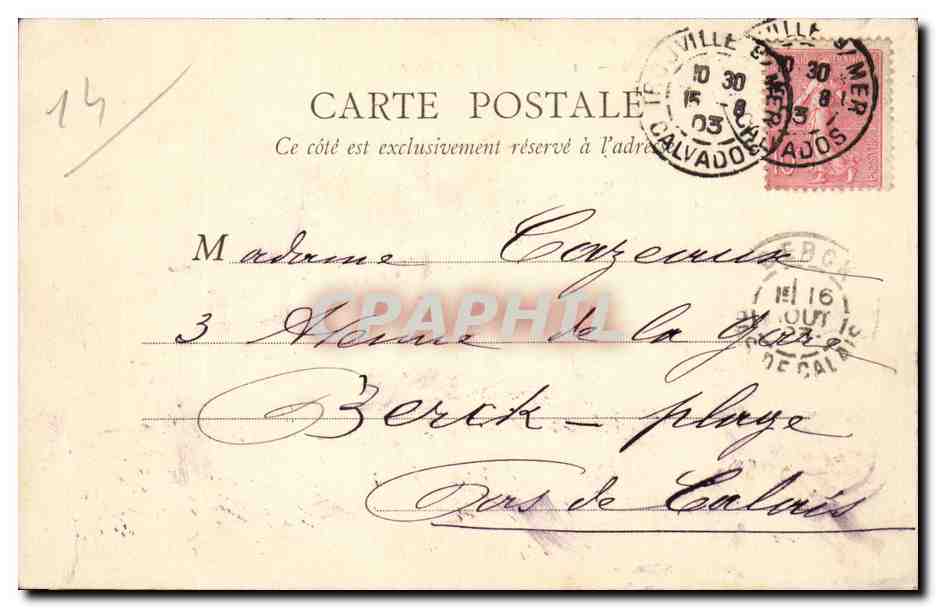 Deauville — Villas Elisabeth und Victoria Lodge — C.D. Verlag — Rückseite