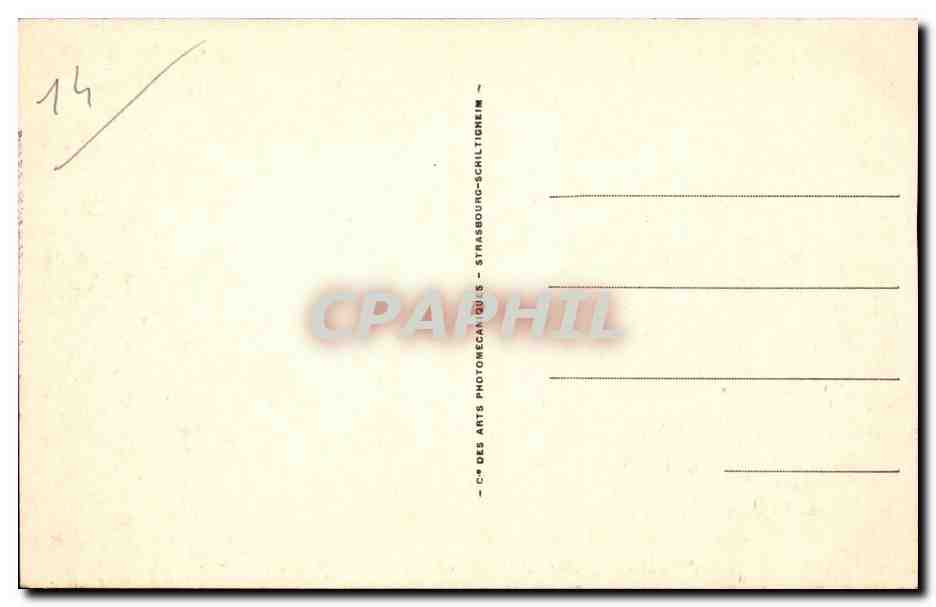 Deauville - La Gare - CPA  — Verso
