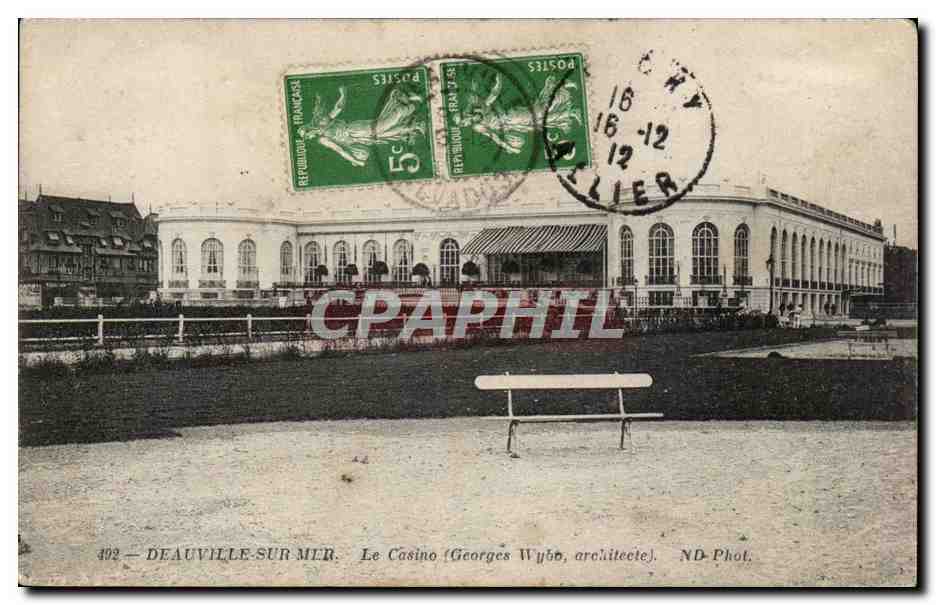 Deauville - Le Casino - CPA 