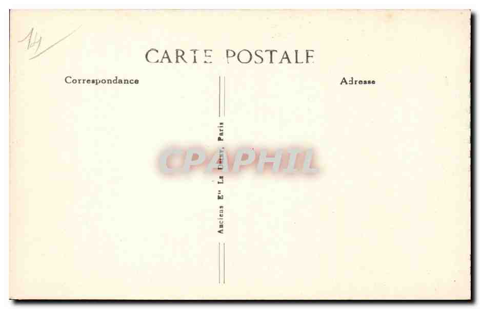 Deauville — Royal Hotel and the Garden — E. Le Havre, No. 426 — Back