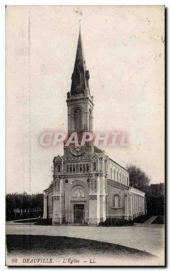 Deauville - L'Eglise - CPA 