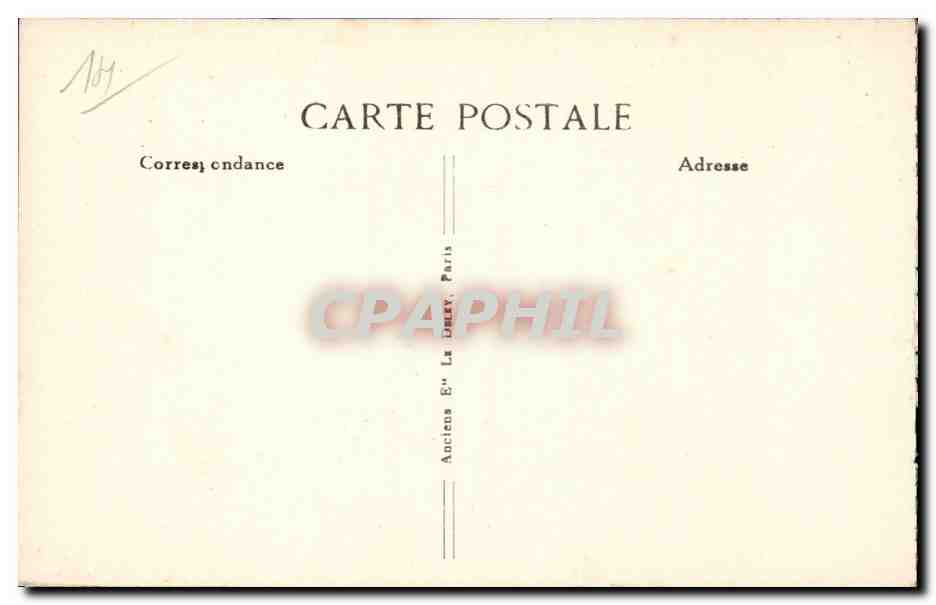 Deauville - La Promenade - Boulevard de la Mer - CPA  — Rückseite