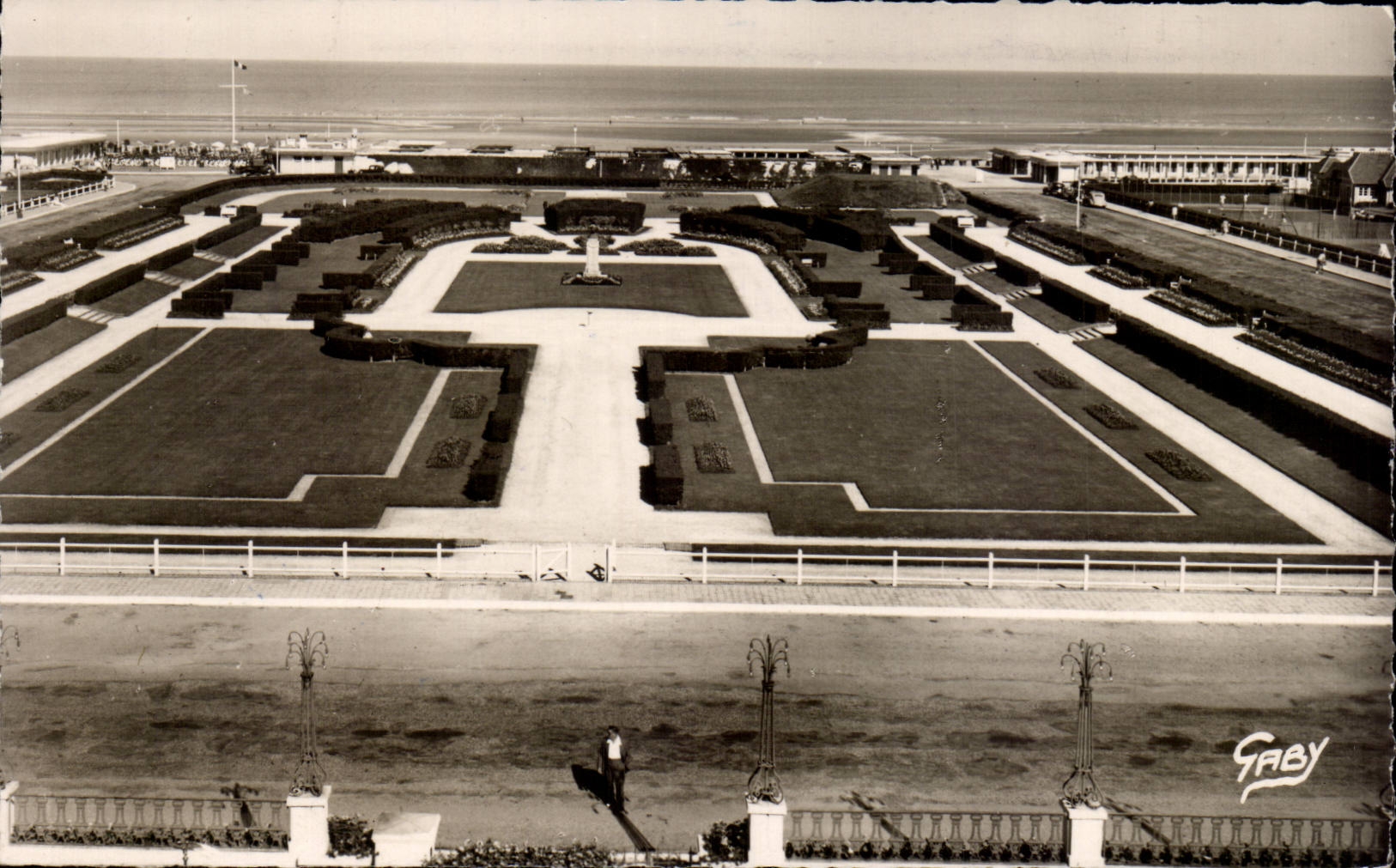 Jardin de la Plage Fleurie — Deauville — Éditions GABY