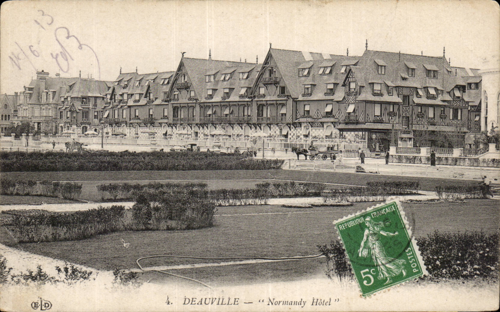 Deauville - Normandy Hotel - CPA 