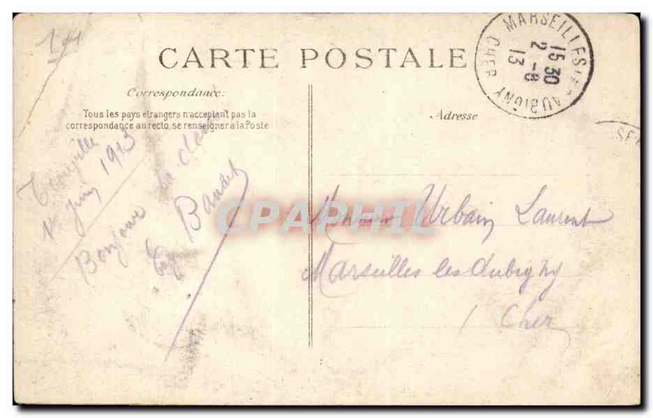 Deauville - Normandy Hotel - CPA  — Verso