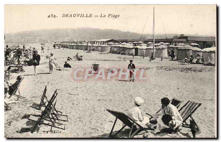 Deauville — La Plage — F. Le Havre, n° 459