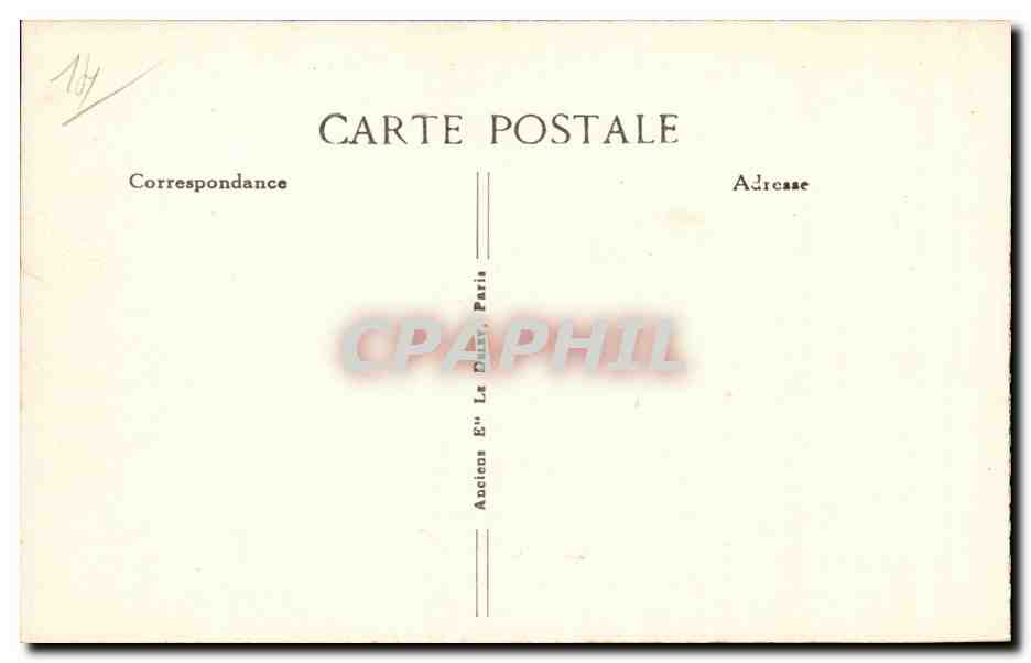 Deauville - Les Jardins et le Normandy Hotel - CPA  — Verso