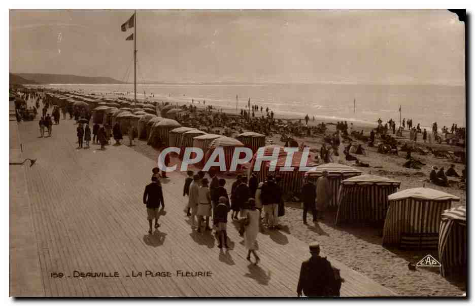 Deauville — La Plage Fleurie — C.A.P. Strasbourg
