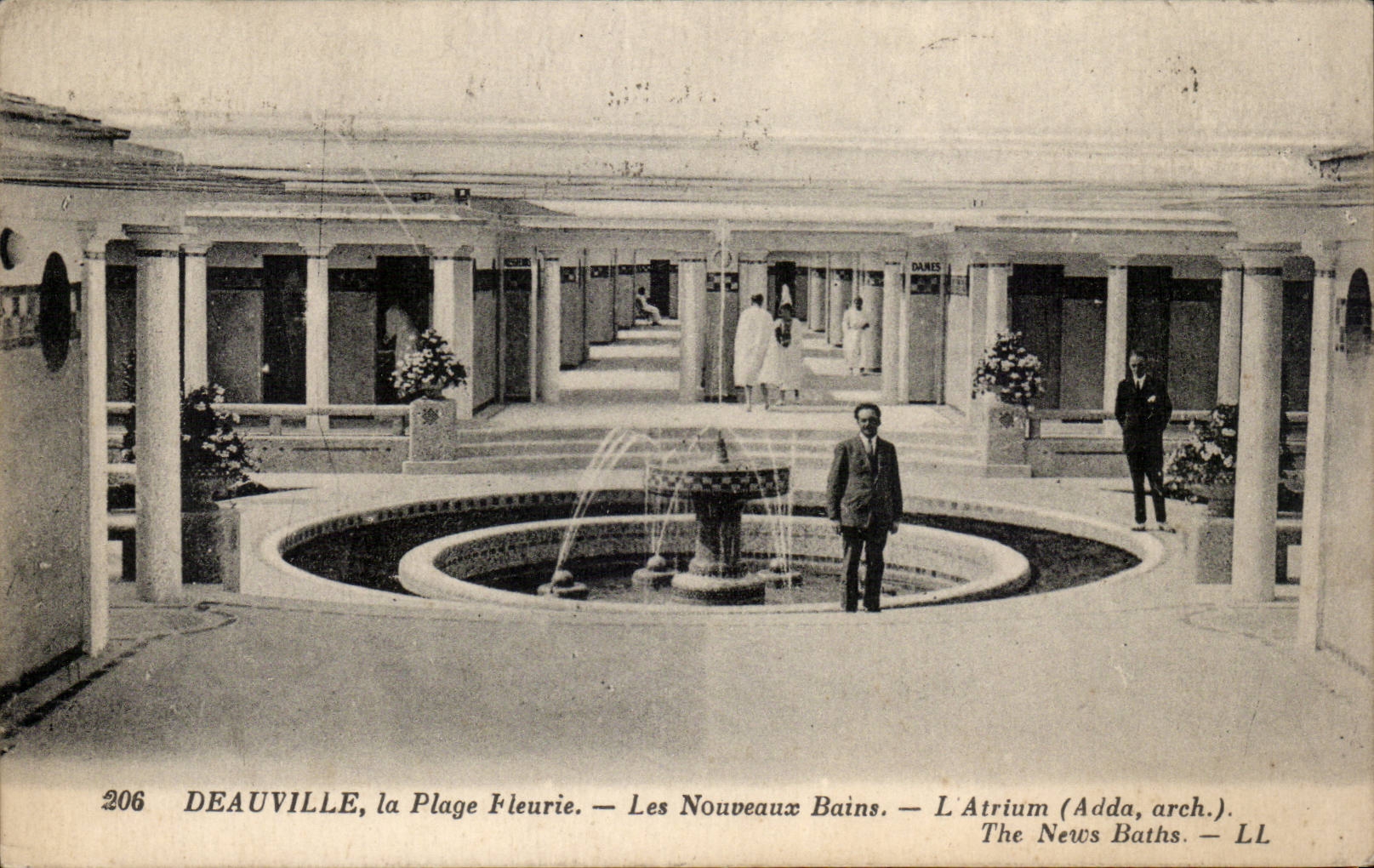 Deauville - La Plage Fleurie - Les Nouveaux Bains - CPA 