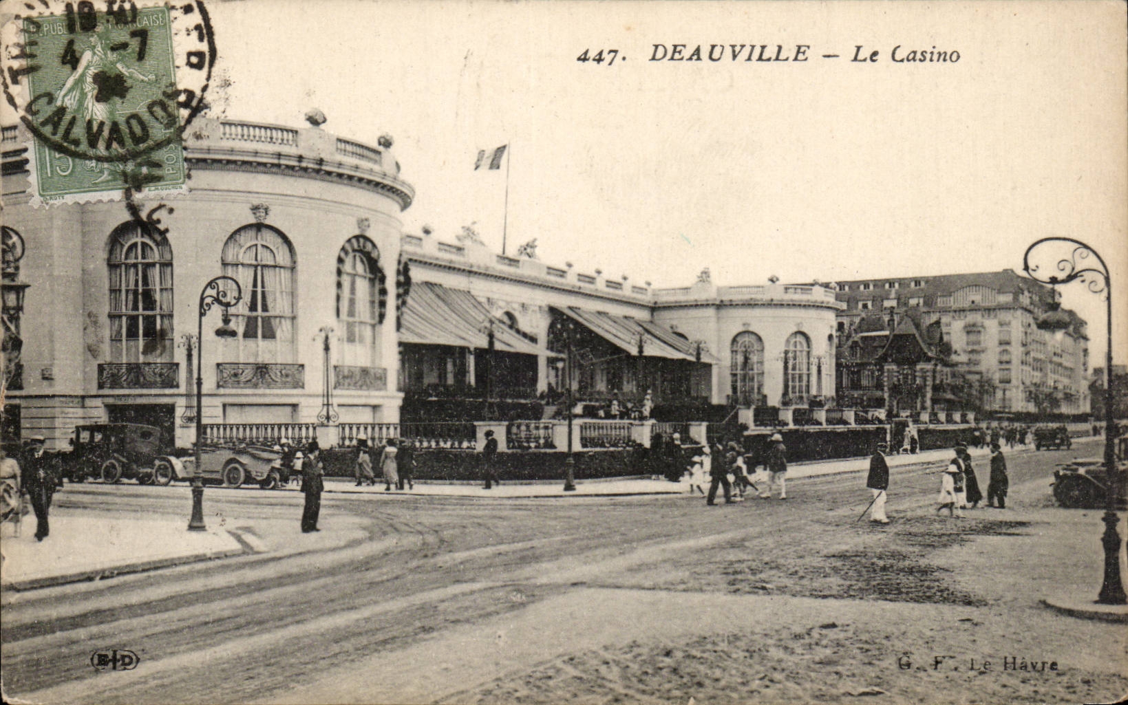 Deauville — Le Casino — G. F. Le Havre, n° 447