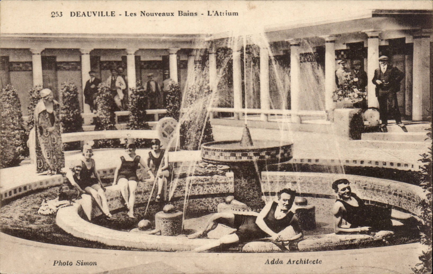 Deauville - The New Baths - L'Atrium — Photo Simon, n°253