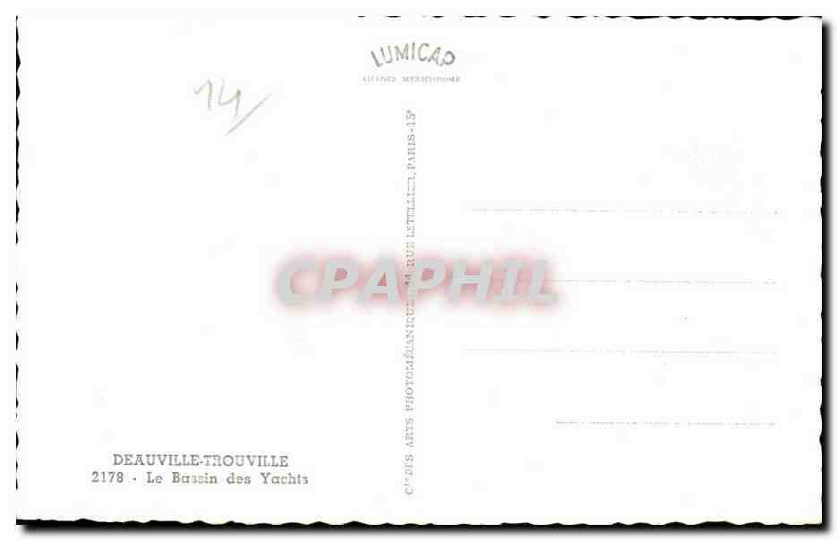 Deauville-Trouville — Le Bassin des Yachts — Lumicad — Reverso
