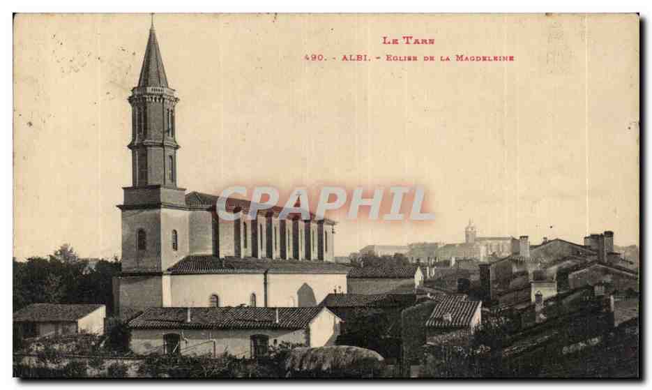 Albi — Kirche der Madeleine — Le Tarn, n°490