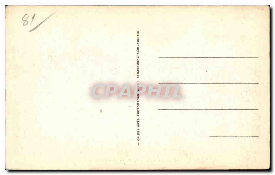 Albi- Le Faubourg de la Madeleine - CPA  — Rückseite