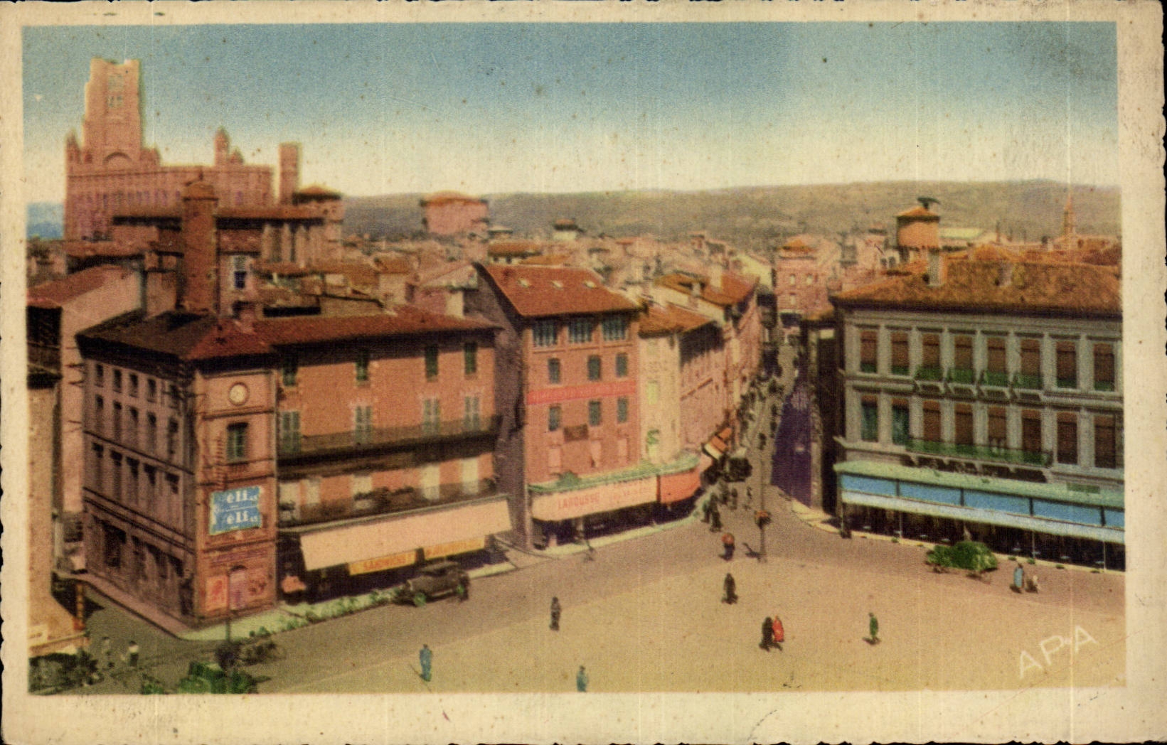 Albi — Plateau du Vigan et Cathédrale Ste-Cécile — Les Cartes A.P.A. POUX