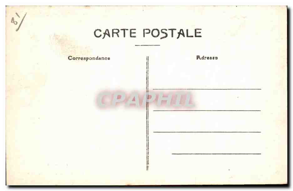 Lavaur - Interieur de la Cathedrale - CPA  — Rückseite