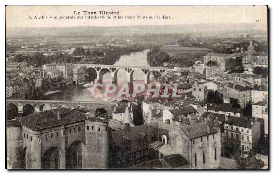 Albi - Vue Generale sur Archeveche - CPA 