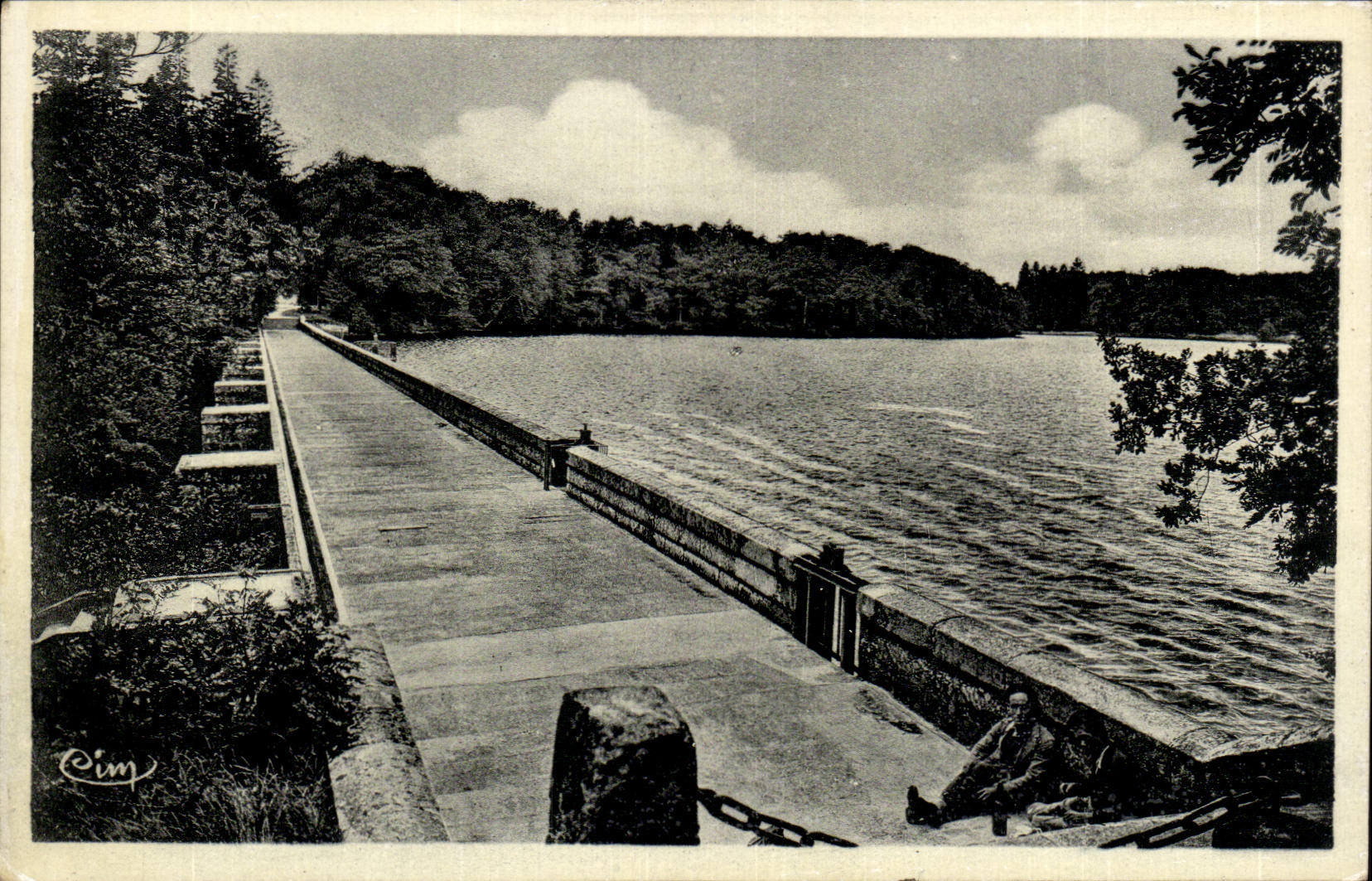 Environs d'Arfons - Bassin du Lampy - La Digue - CPA 