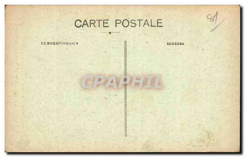 Ambialet - Pres Albi - Le Tunnel et le Prieure - CPA  — Rückseite