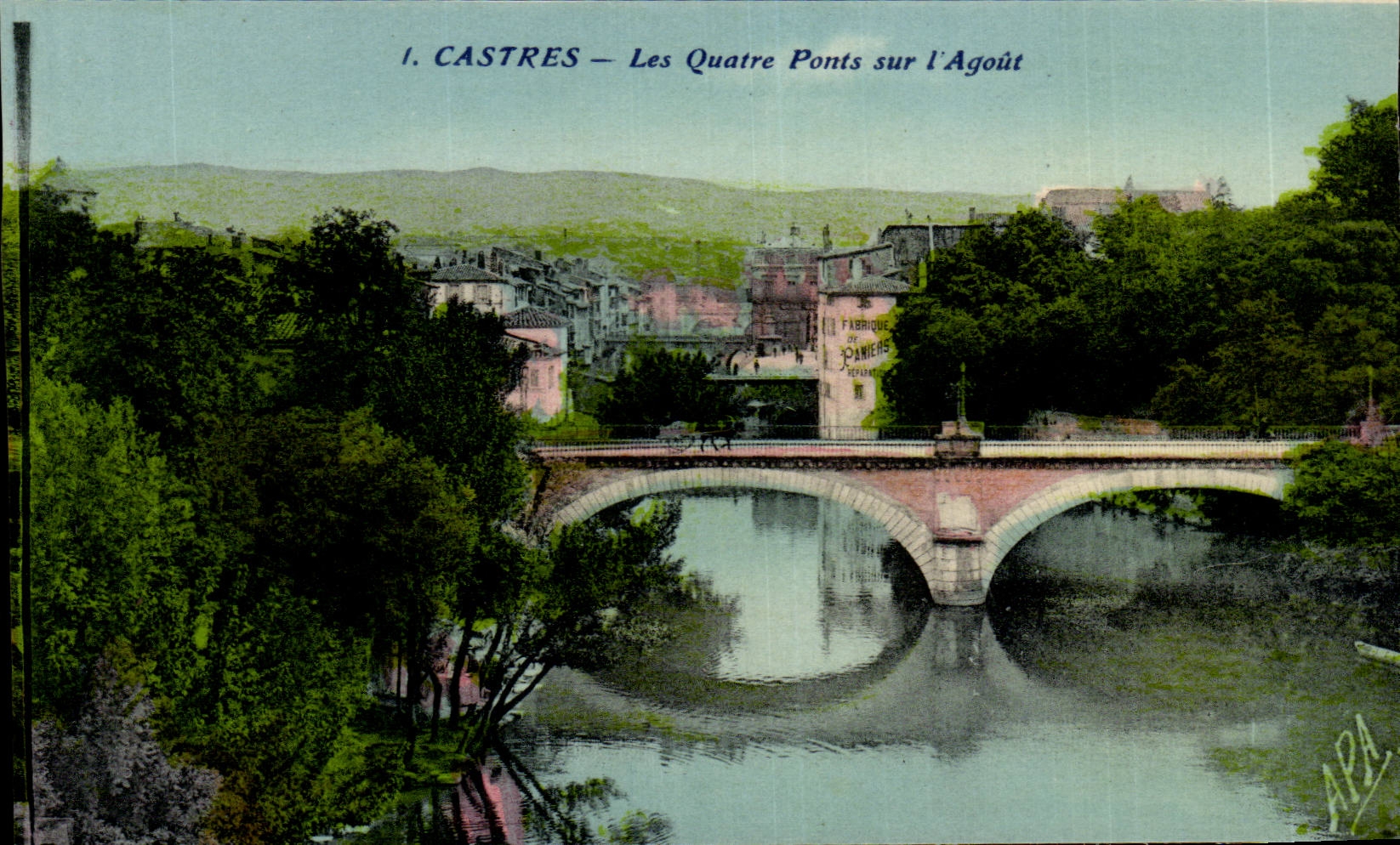 Castres - Les Quatre Ponts - CPA 