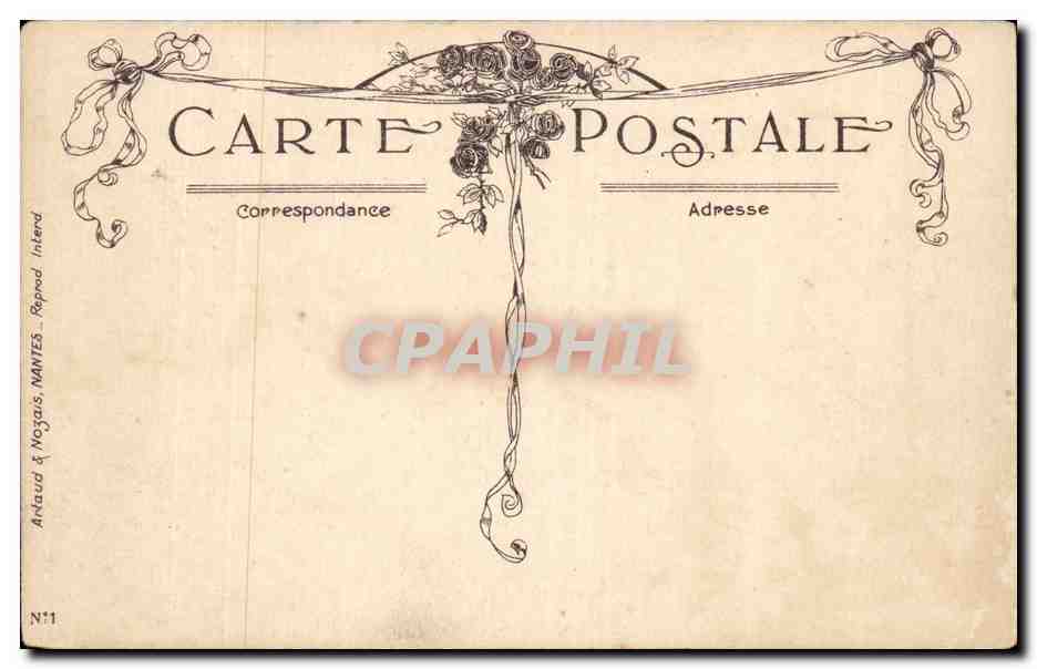 Animaux - Oiseaux - Birds - Bonjour - Souvenir - CPA  — Rückseite