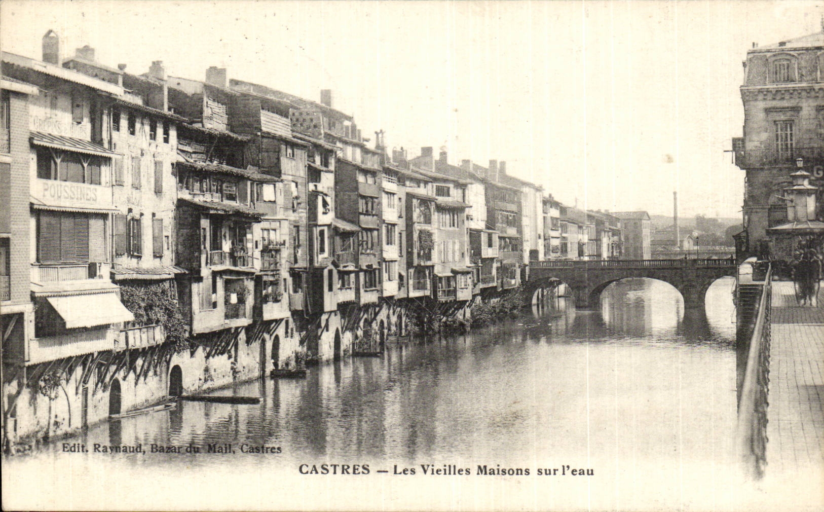 Castres - Les Vieilles Maisons sur l'eau - CPA 