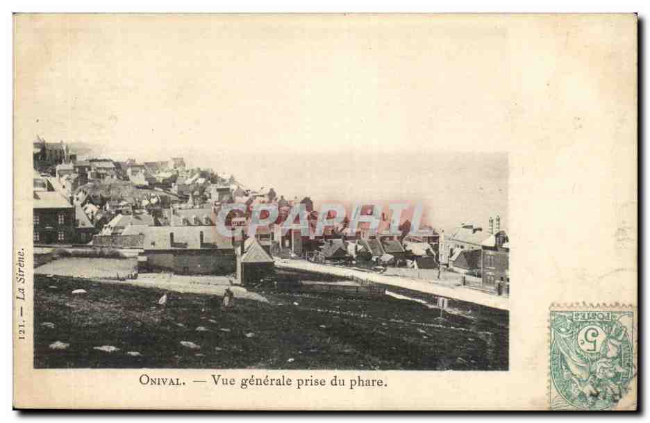 Onival - Vue Generale prise du phare - CPA 