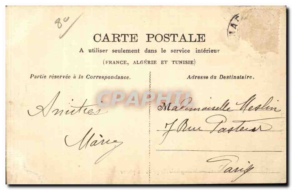Onival - Vue Generale prise du phare - CPA  — Rückseite
