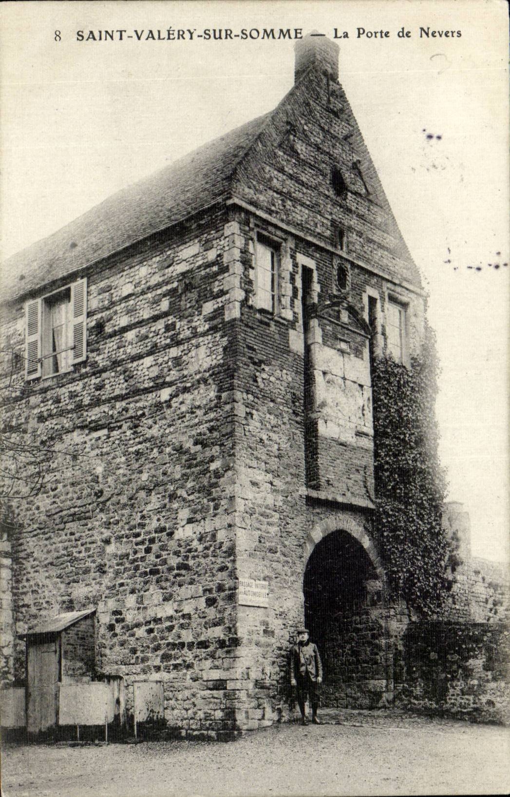 Saint Valery sur Somme - La Porte de Nevers - CPA 