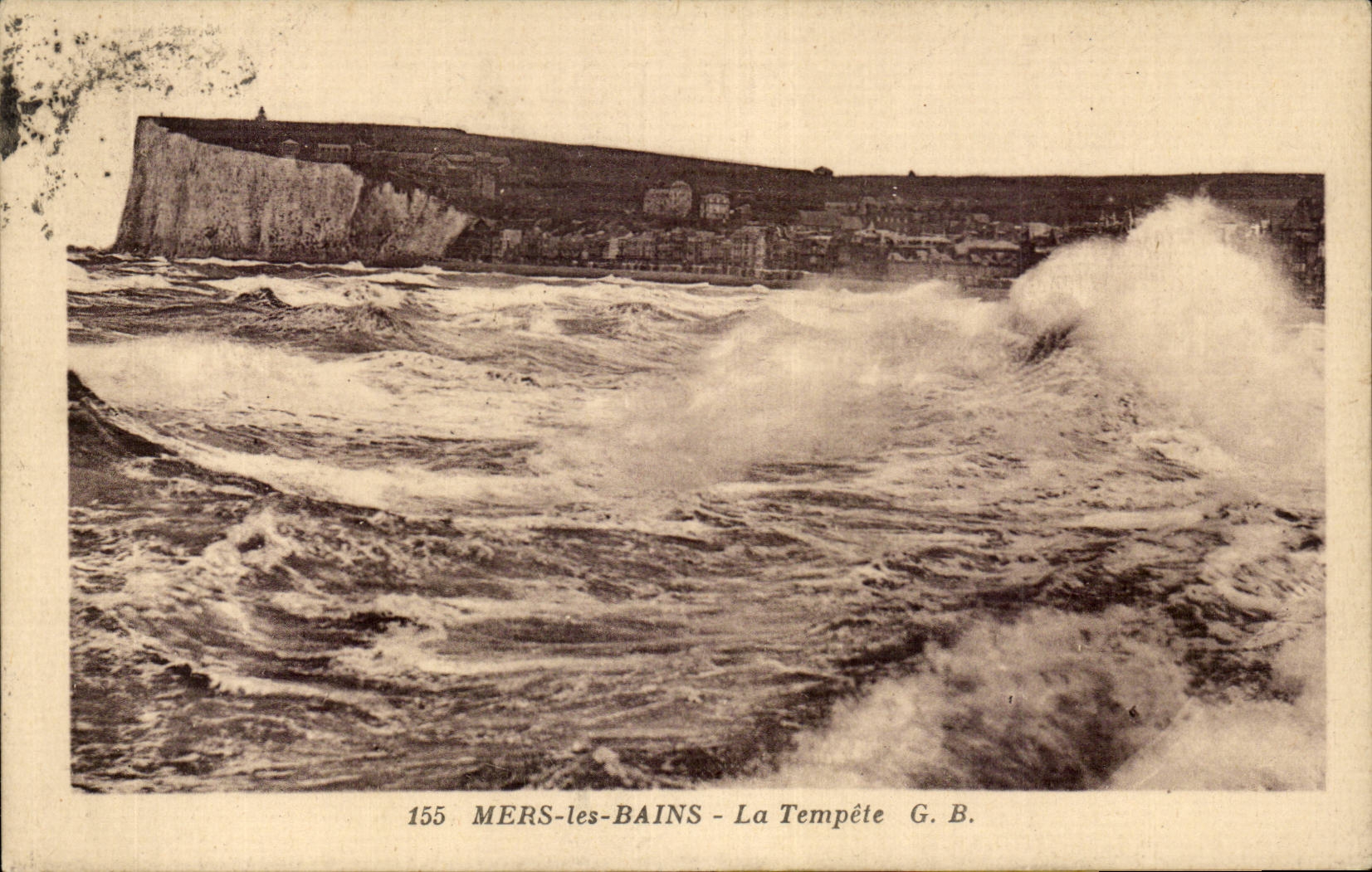 Mers les Bains - La Tempete - CPA 