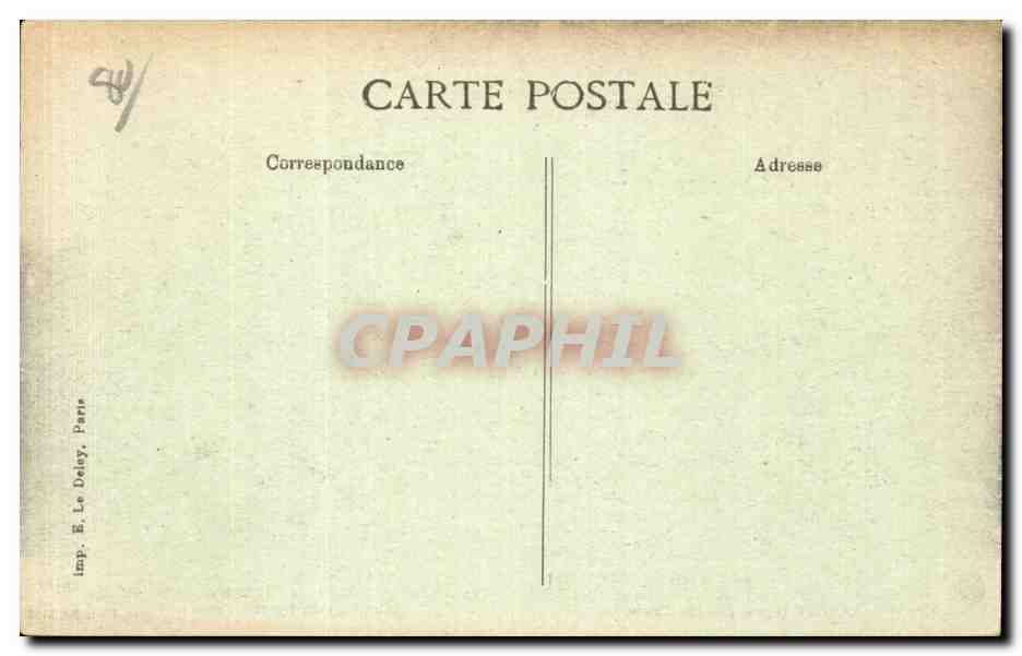 Herbécourt — village reconquis par les Français — Visé, Paris No 1402 — Verso