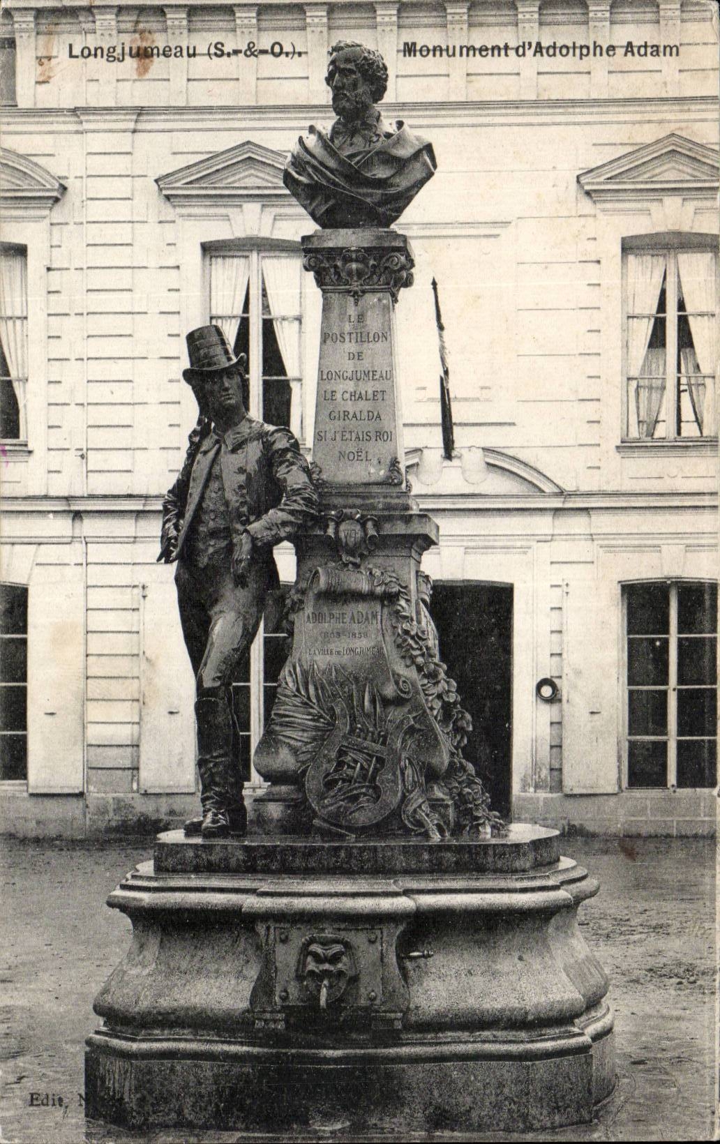 Longjumeau - Monument D' Adolphe Adam - CPA 