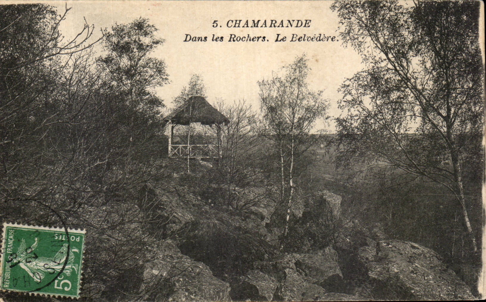 Chamarande - Dans les Rochers - Le Belvedere - CPA 