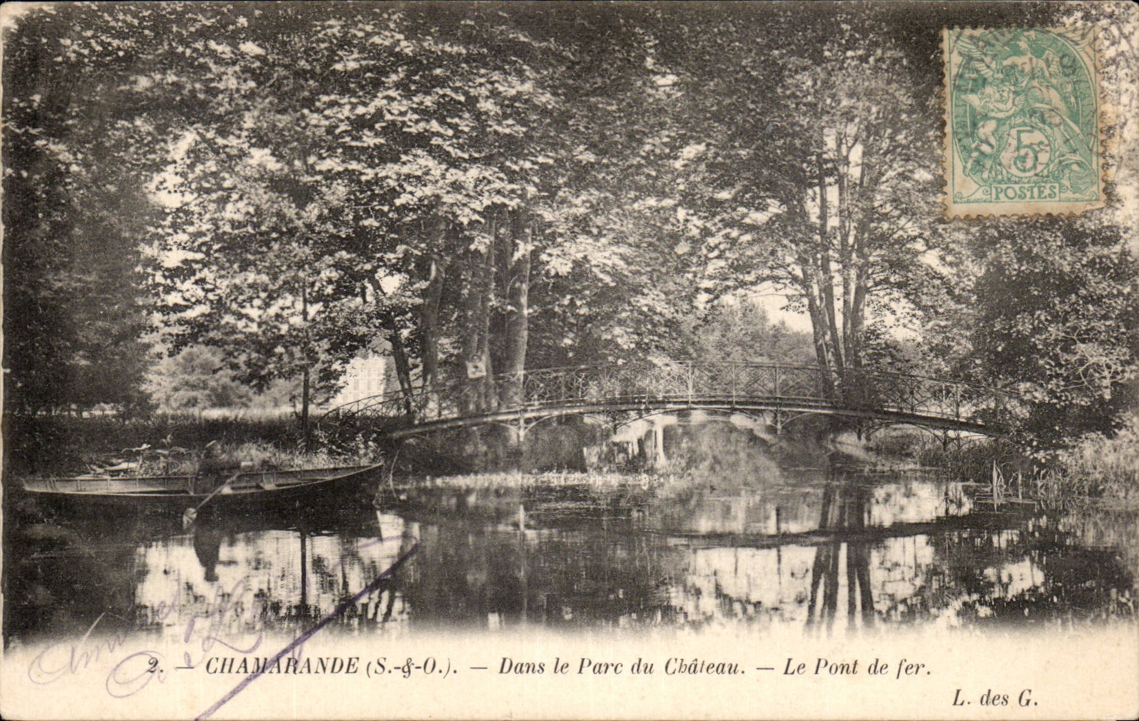 Chamarande - Dans le Parc du Chateau - CPA 
