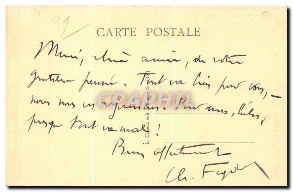 Brunoy - en Foret - environs artistiques - CPA  — Back