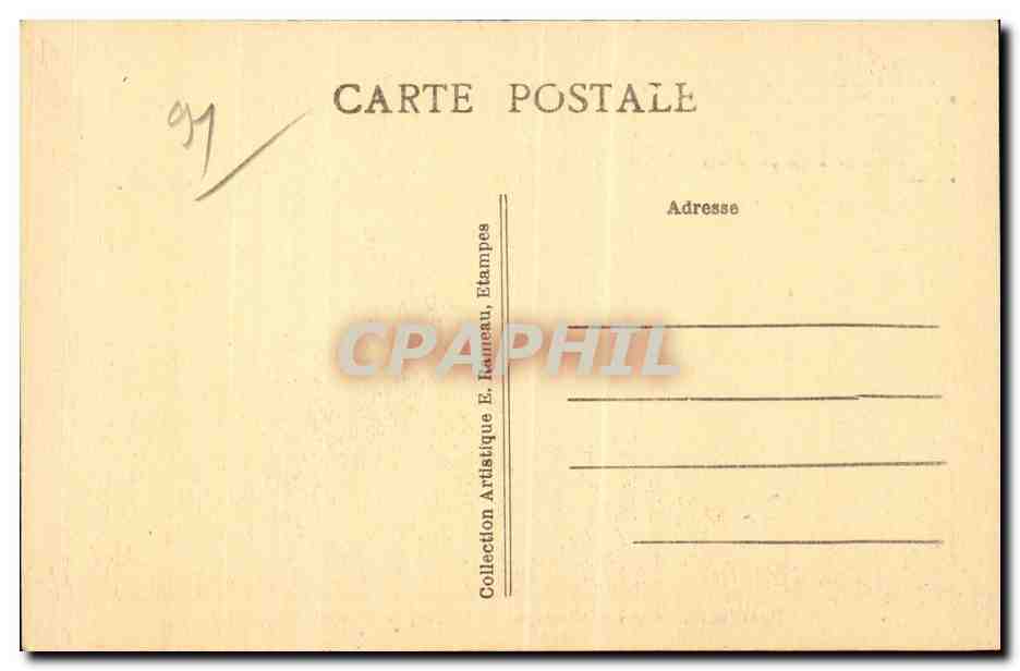 Etampes - Pittoresque et Historique - CPA  — Rückseite